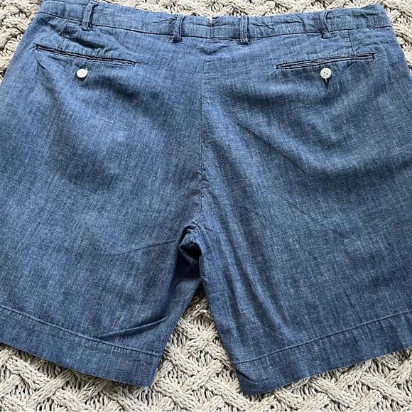 Polo Ralph Lauren Chambray Straight Fit Shorts Size 38 - Picture 9 of 10